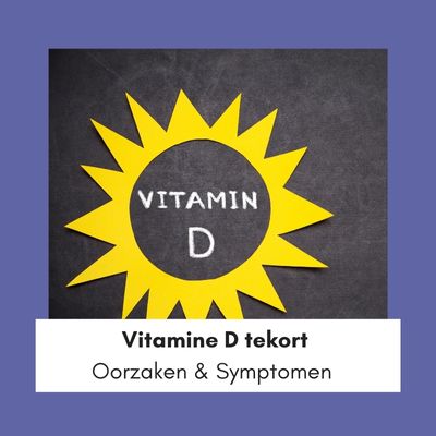 bodem regeling radar Vitamine D tekort, oorzaken en symptomen | VicoBlue