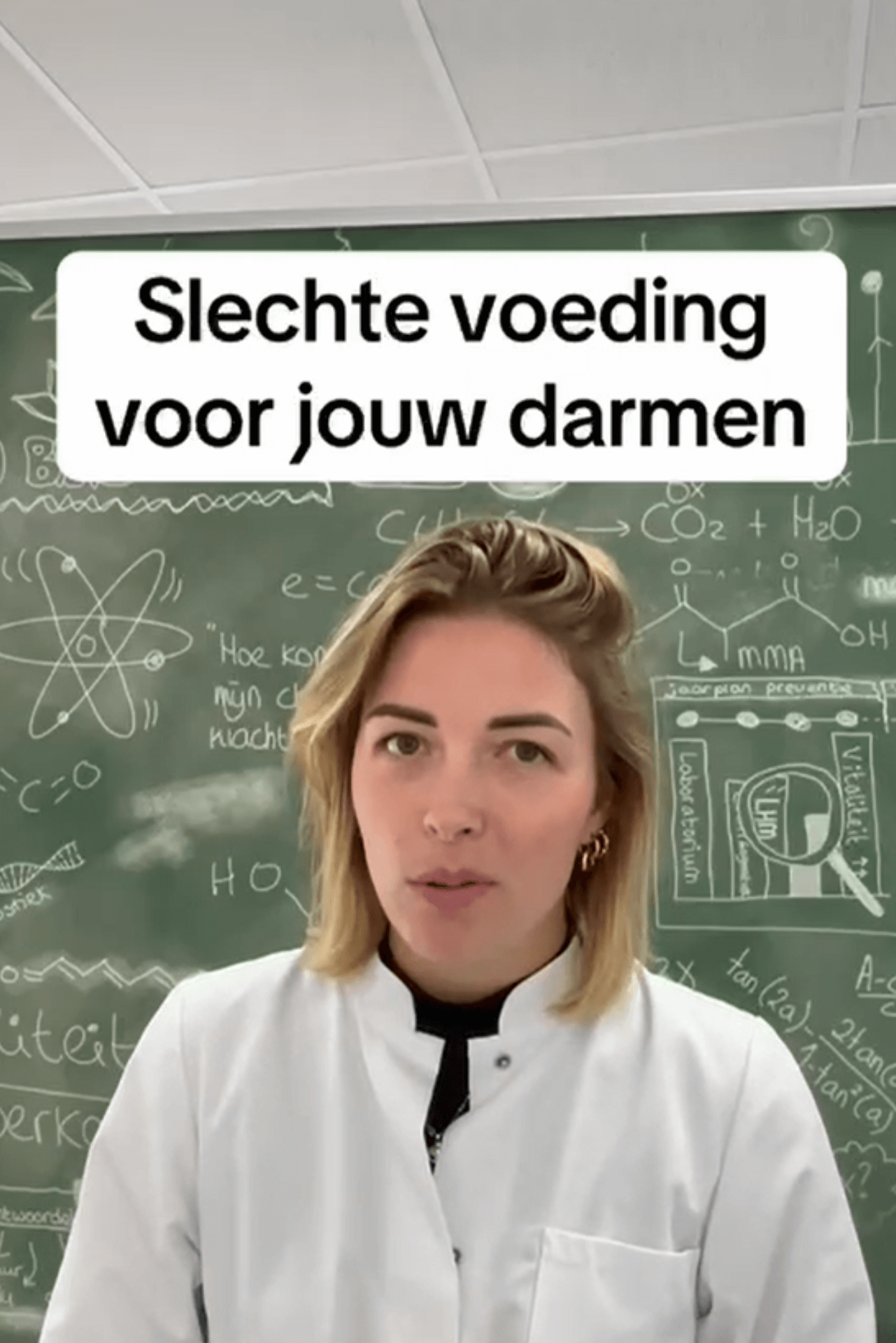 Slechte voeding voor darmen