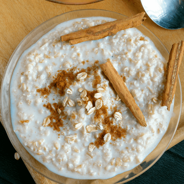 havermout met appel kaneel