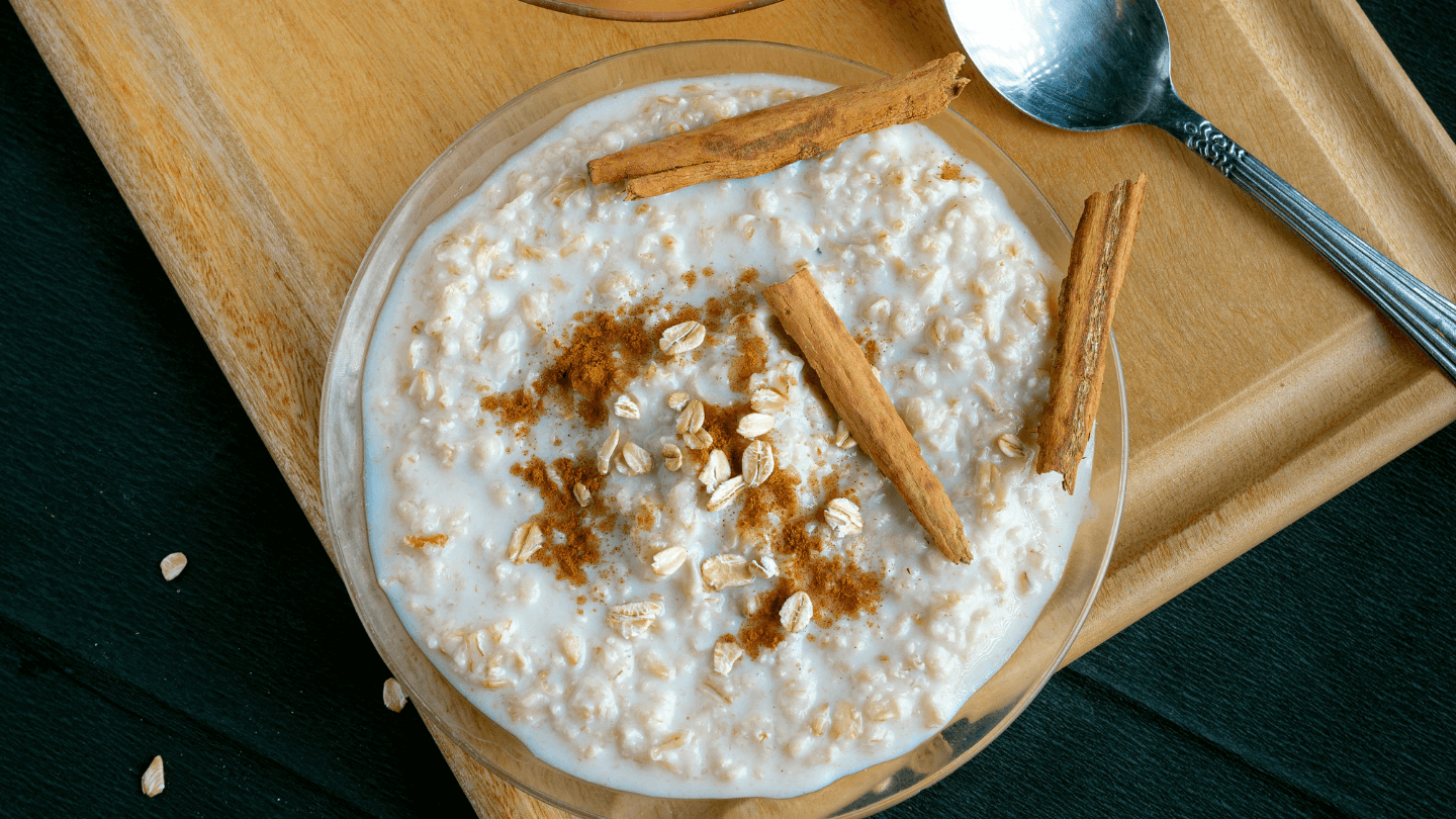 havermout met appel kaneel