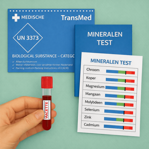 mineralen test basis